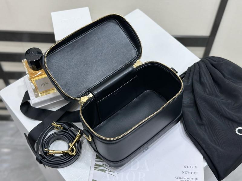 Celine Smooth Calfskin Vanity Black 119463