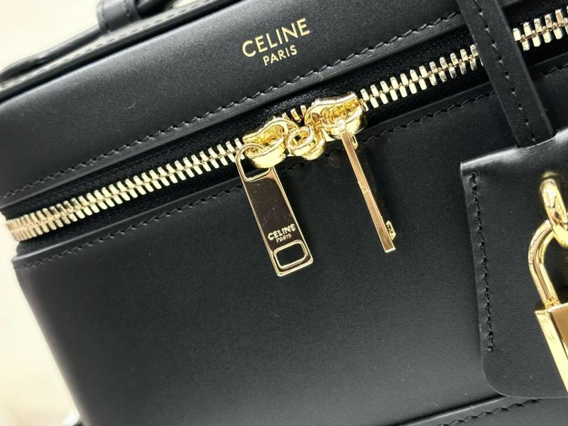 Celine Smooth Calfskin Vanity Black 119463