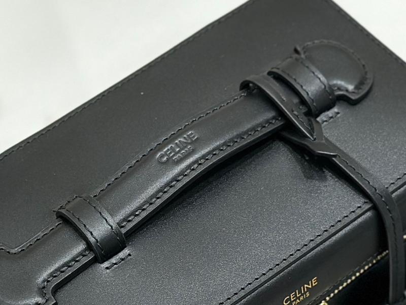 Celine Smooth Calfskin Vanity Black 119463