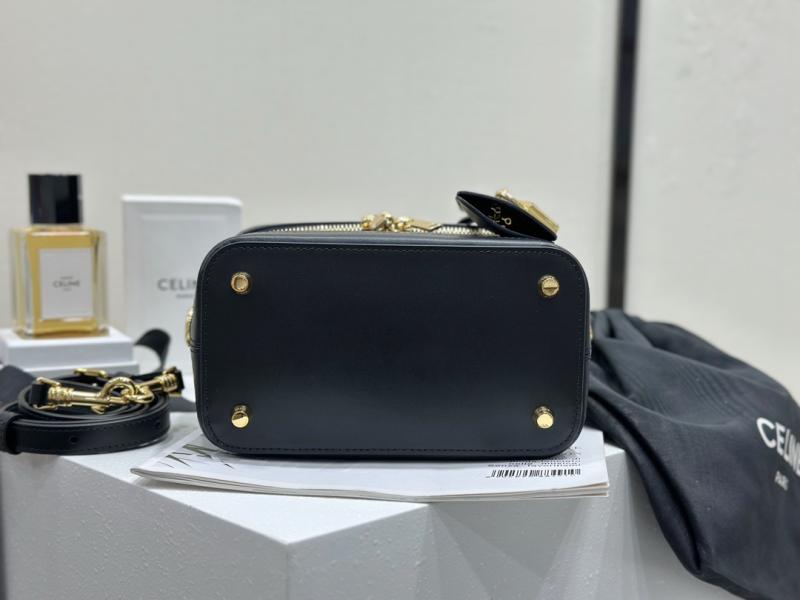Celine Smooth Calfskin Vanity Black 119463