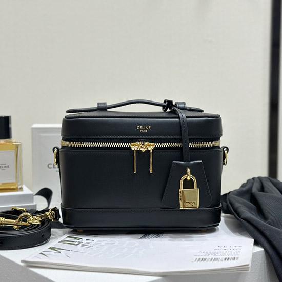 Celine Smooth Calfskin Vanity Black 119463