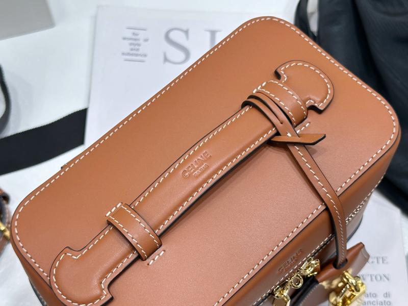 Celine Smooth Calfskin Vanity Tan 119463