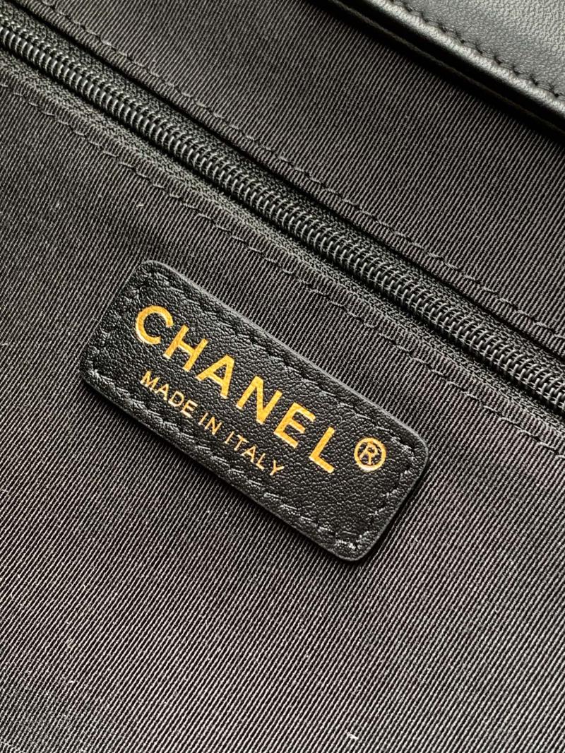 Chanel Calfskin Hobo Bag Black AS2425