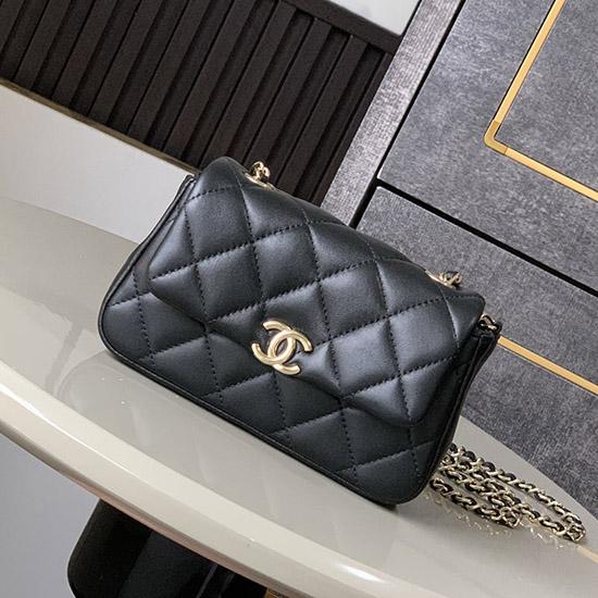 Chanel Clutch With Chain Black AP4593