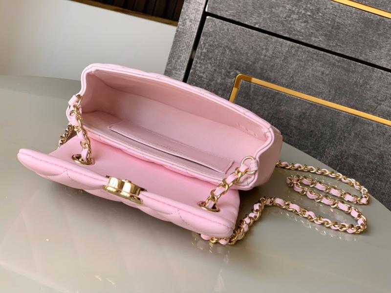 Chanel Clutch With Chain Pink AP4593