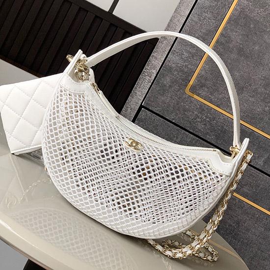 Chanel Clutch With Chain White AP4573