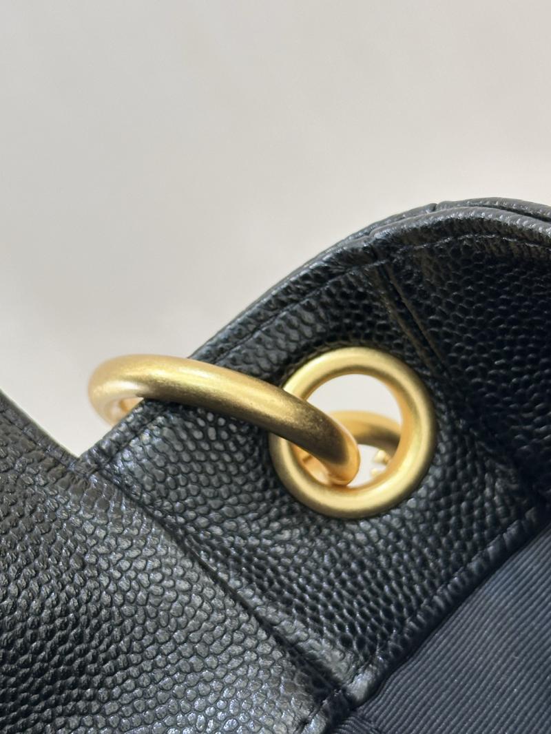 Chanel Hobo Handbag Black AS5384