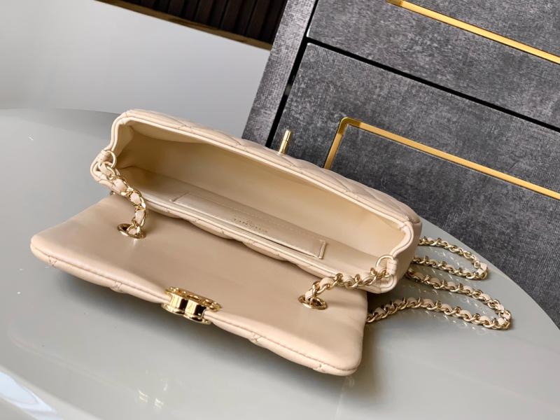 Chanel Mini Flap Bag Beige AP4592