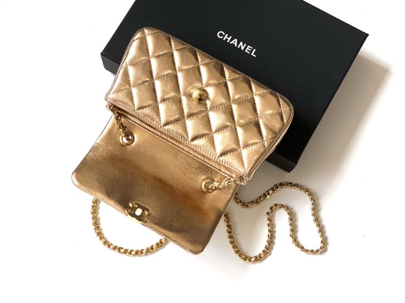 Chanel Mini Flap Bag Gold AP4592