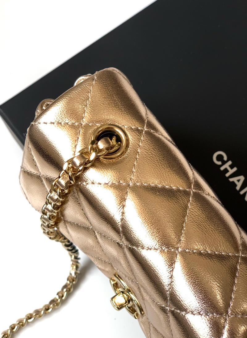 Chanel Mini Flap Bag Gold AP4592