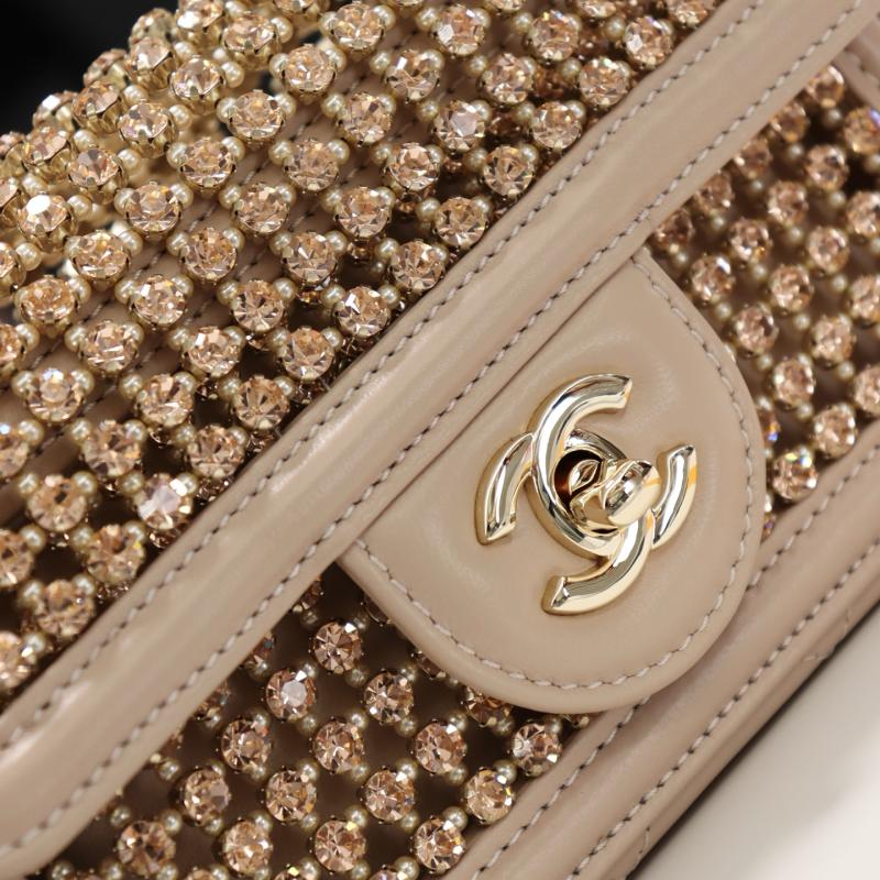 Chanel Mini flap bag Beige AS4961