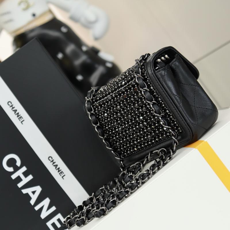 Chanel Mini flap bag black AS4961