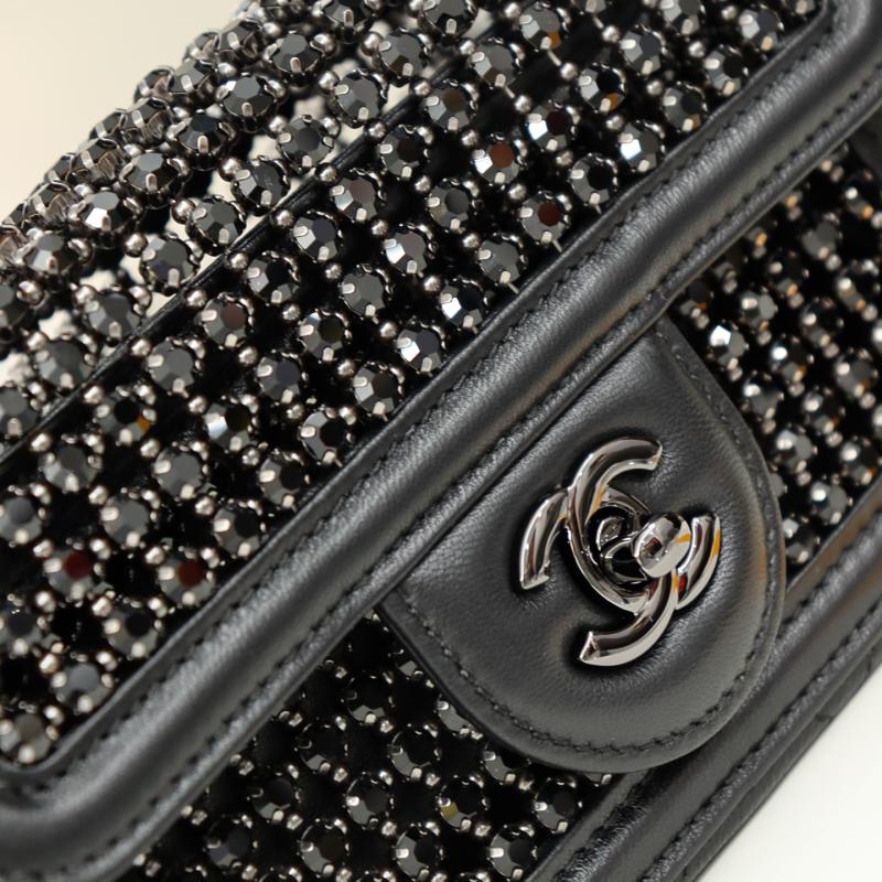 Chanel Mini flap bag black AS4961