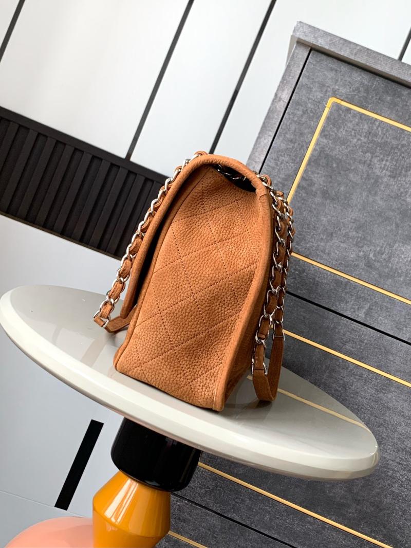 Chanel Natural Beauty Split Pocket Flap Bag Brown A87009