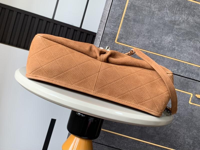 Chanel Natural Beauty Split Pocket Flap Bag Brown A87009