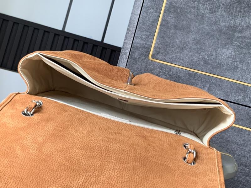 Chanel Natural Beauty Split Pocket Flap Bag Brown A87009