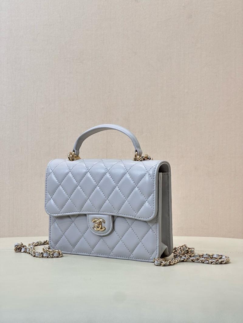 Chanel Small Grey Backpack AP4450