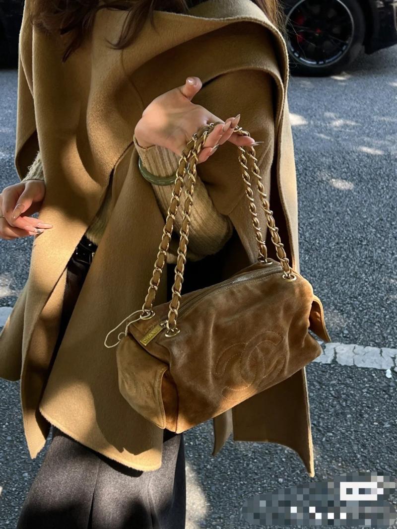 Chanel Vintage CC Bag Camel AS2020