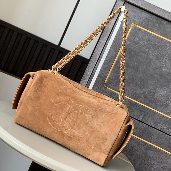 Chanel Vintage CC Bag Camel AS2020