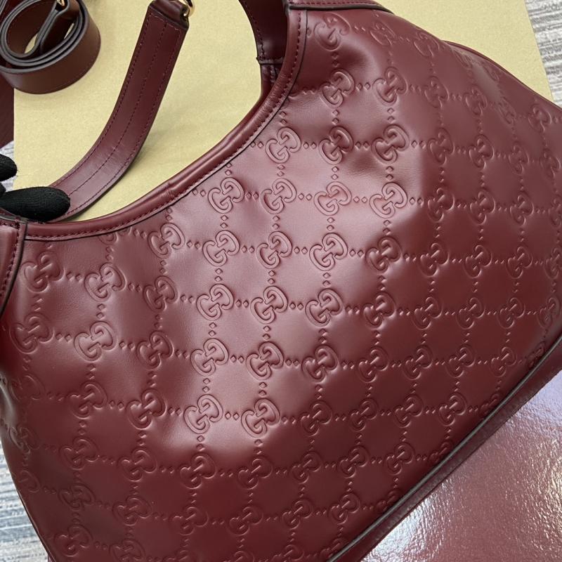 Gucci B medium shoulder bag Red 834981