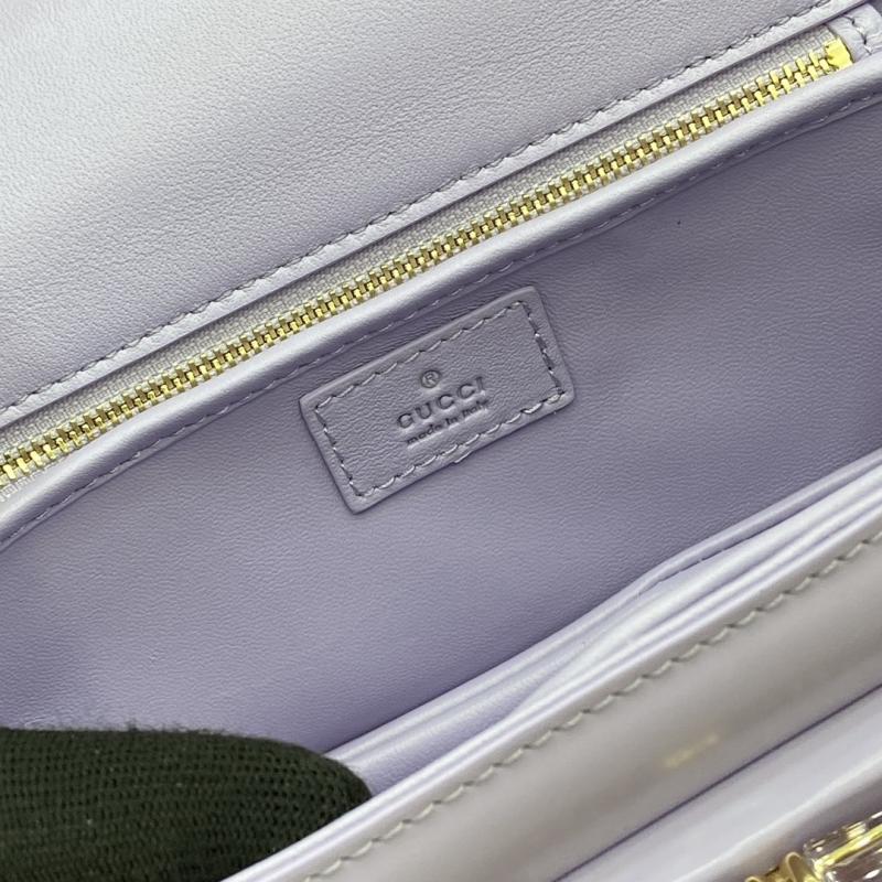 Gucci Bamboo Diva medium bag Purple 827750