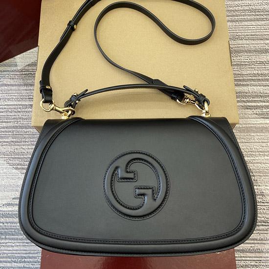 Gucci Blondie large top handle bag Black 815716