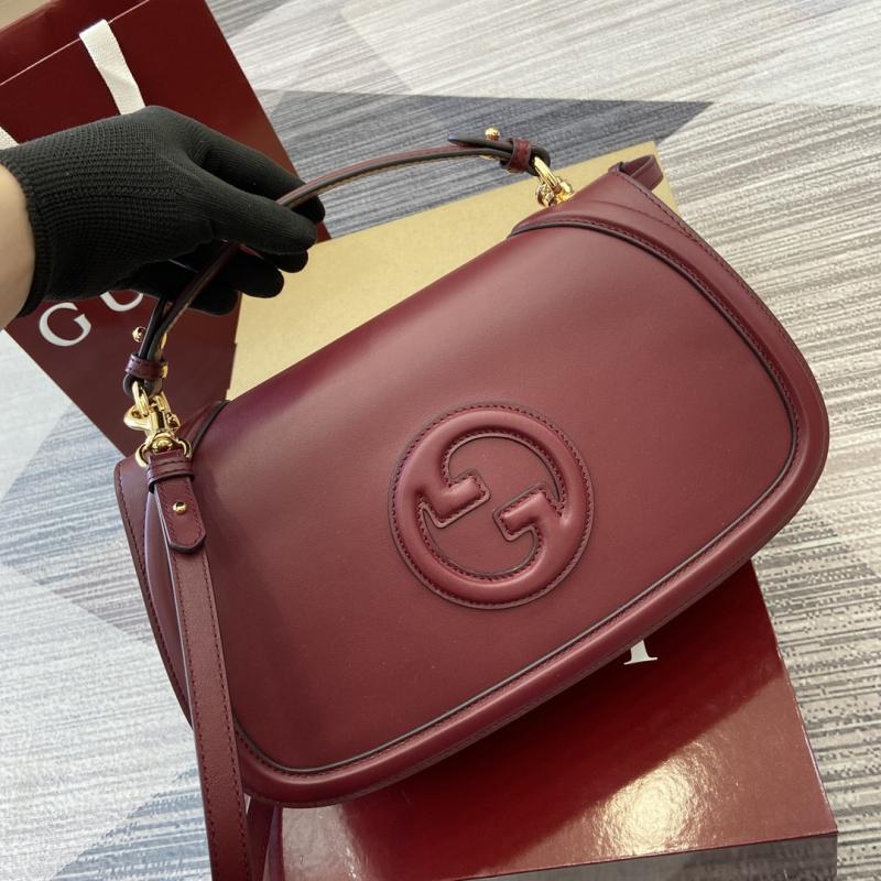 Gucci Blondie large top handle bag Red 815716