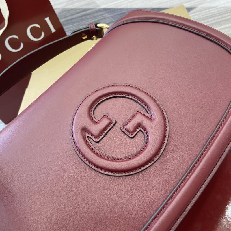 Gucci Blondie large top handle bag Red 815716