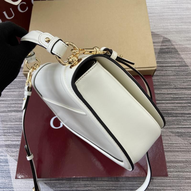 Gucci Blondie large top handle bag White 815716