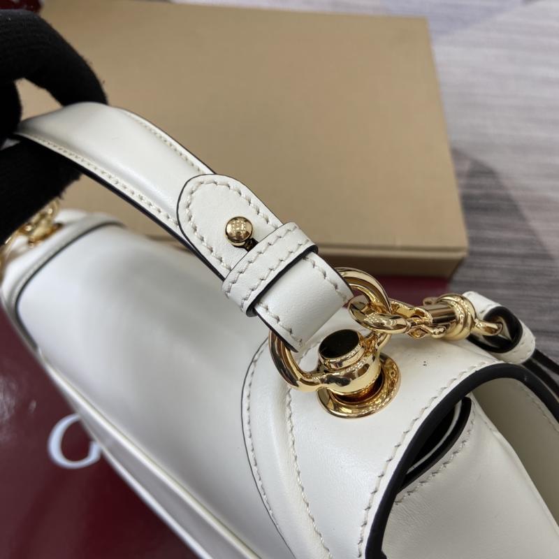 Gucci Blondie large top handle bag White 815716