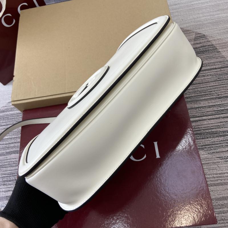 Gucci Blondie large top handle bag White 815716