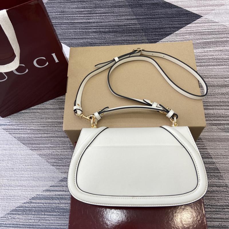 Gucci Blondie medium top handle bag White 815714