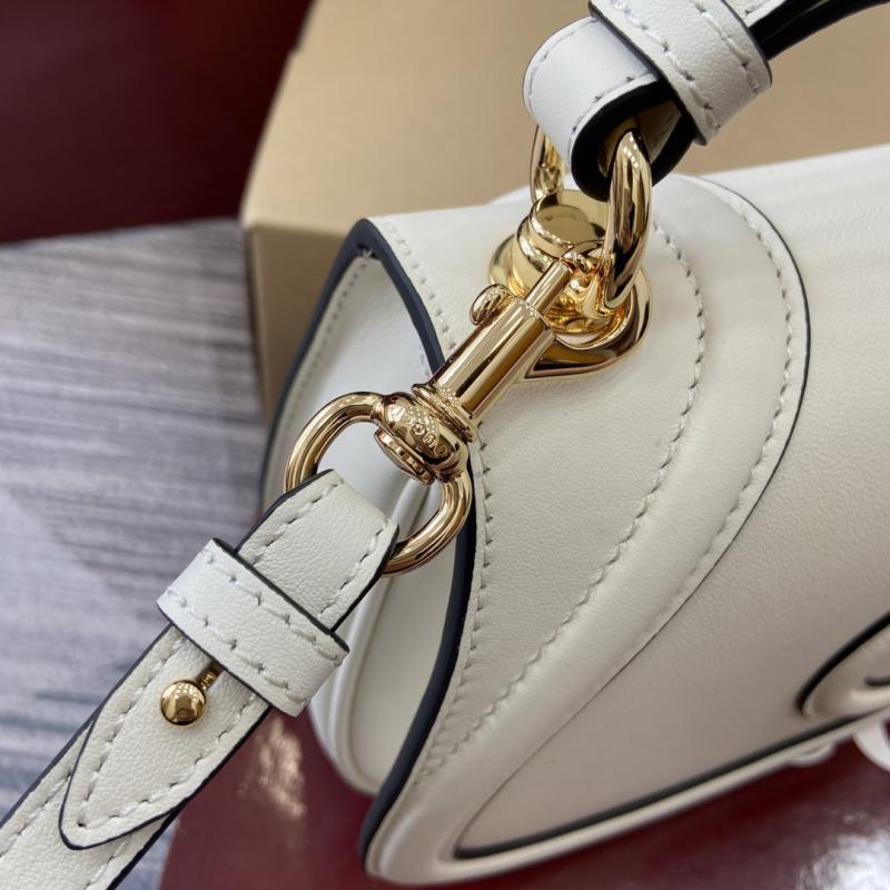 Gucci Blondie medium top handle bag White 815714