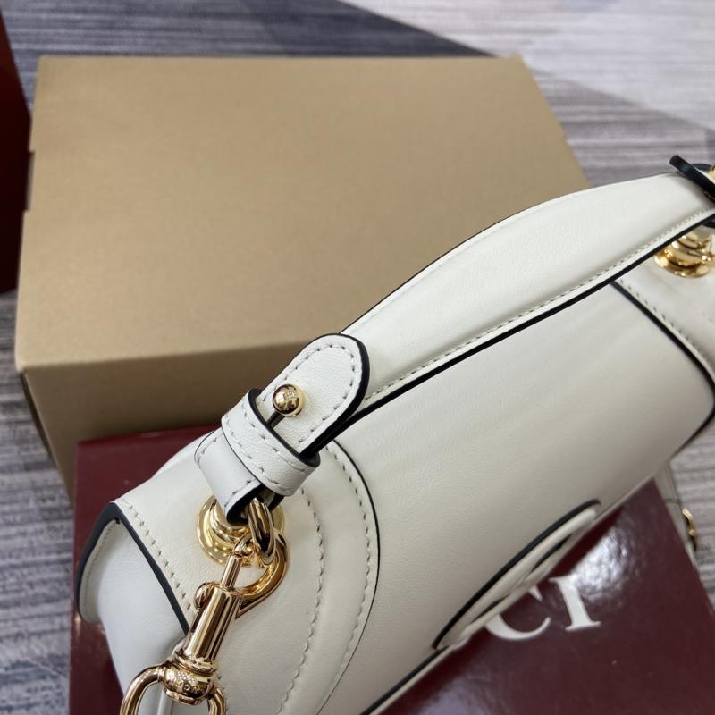 Gucci Blondie medium top handle bag White 815714