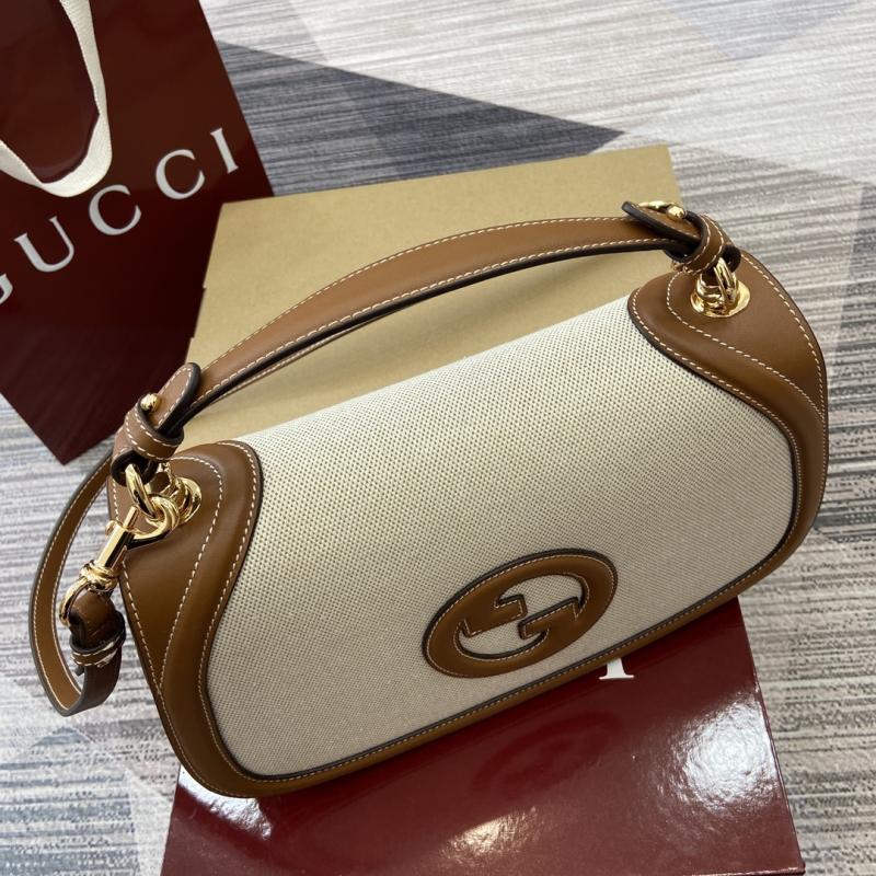 Gucci Canvas Blondie large top handle bag 815716
