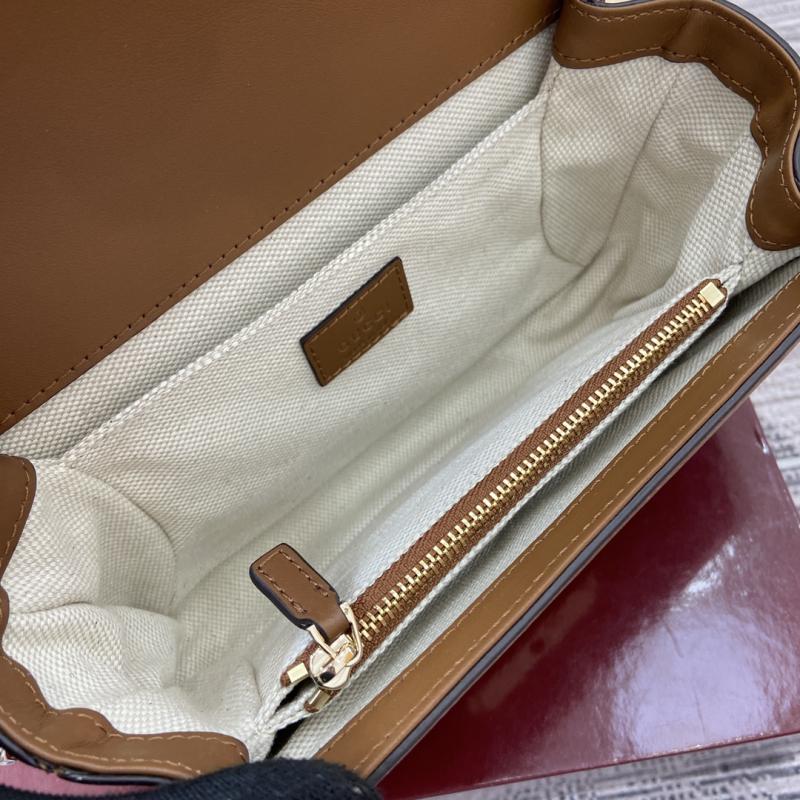 Gucci GG Go small shoulder bag brown 826761
