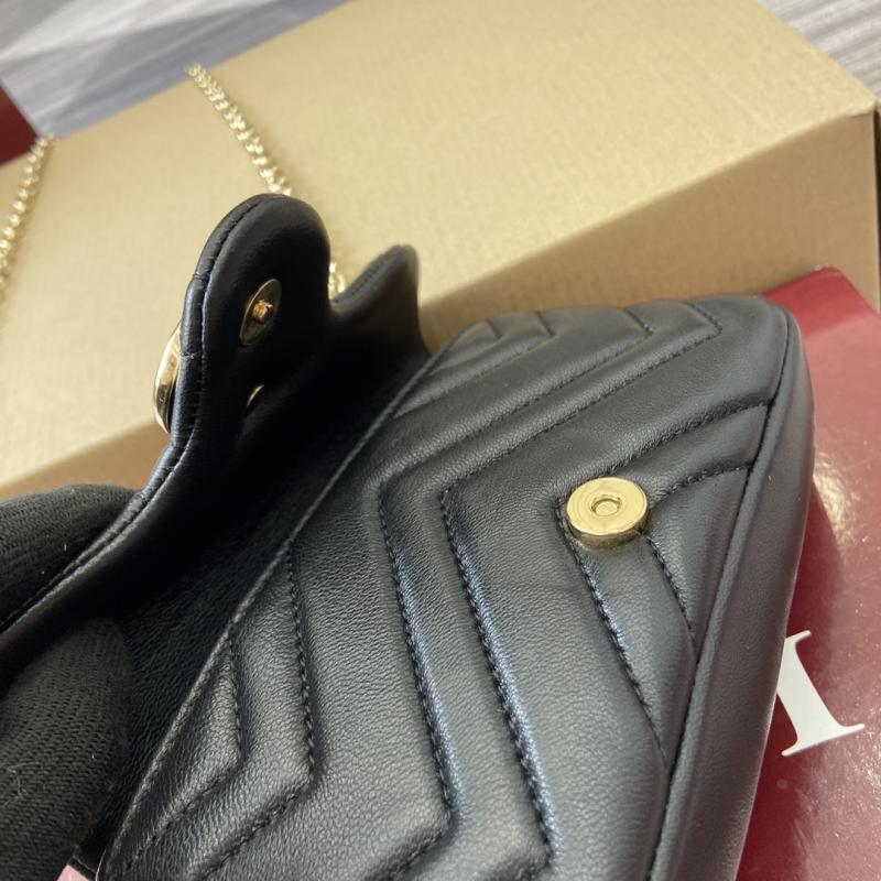 Gucci GG Marmont mini shoulder bag Black 841290