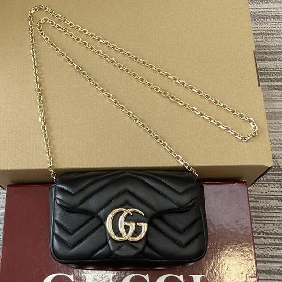 Gucci GG Marmont mini shoulder bag Black 841290