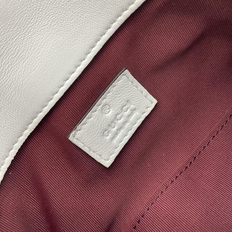 Gucci GG Marmont mini shoulder bag White 841290