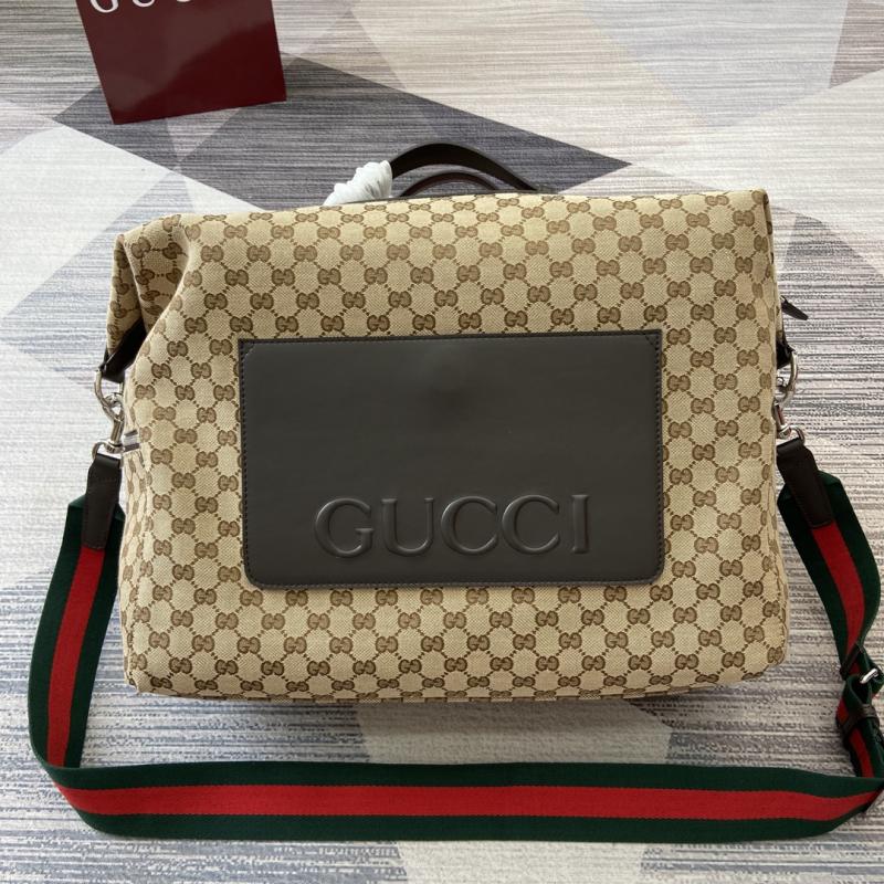 Gucci GG canvas medium duffle bag Black 821668