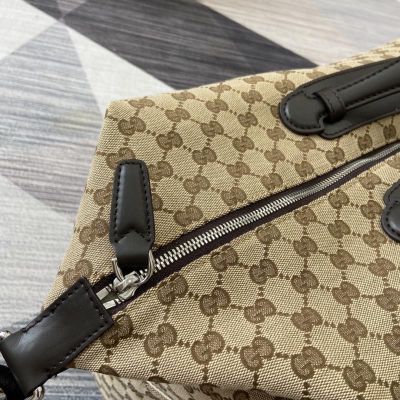 Gucci GG canvas medium duffle bag Black 821668