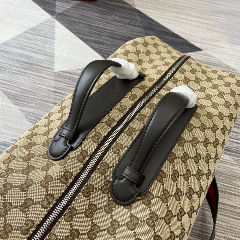 Gucci GG canvas medium duffle bag Black 821668