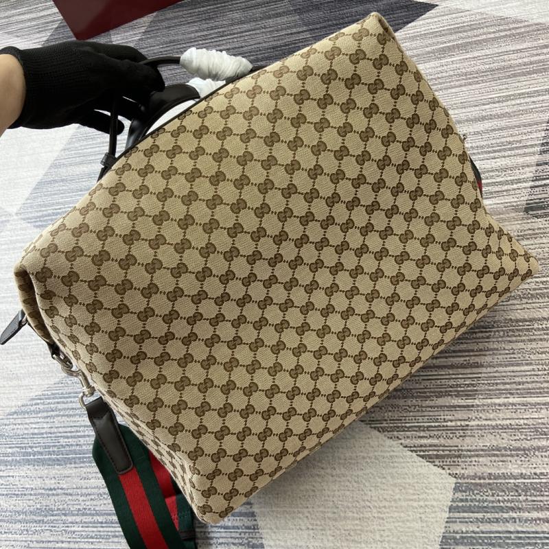 Gucci GG canvas medium duffle bag Black 821668
