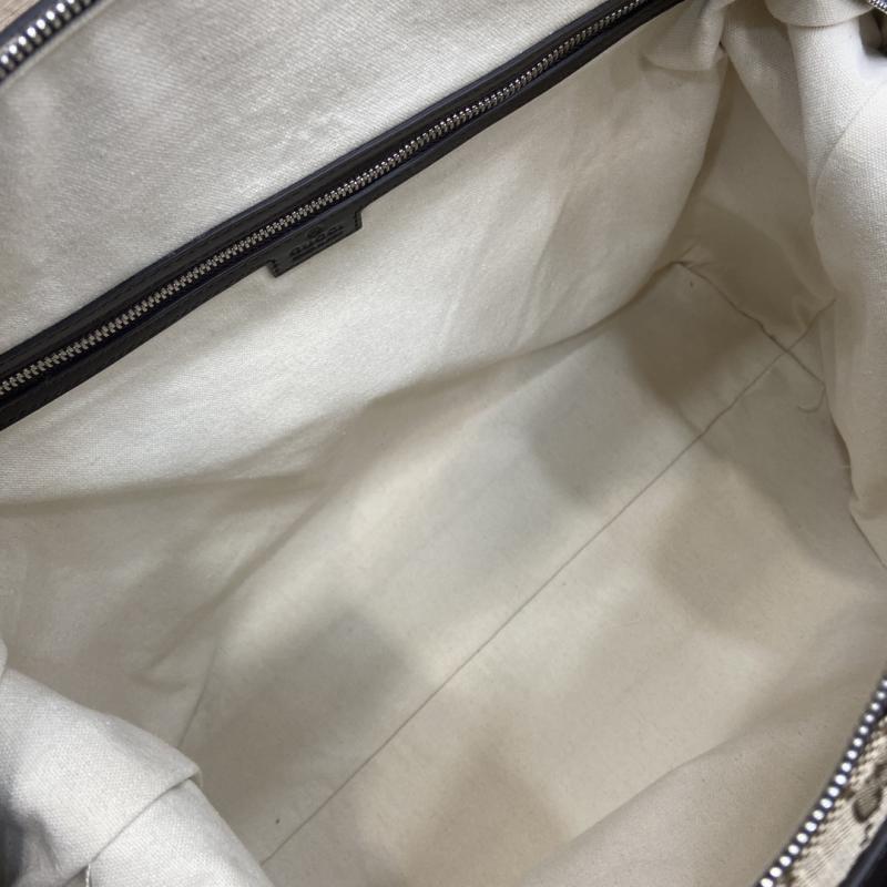 Gucci GG canvas medium duffle bag Black 821668