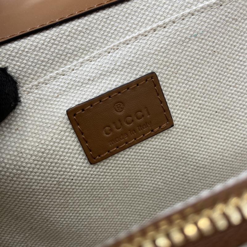 Gucci Go small shoulder bag brown 826761
