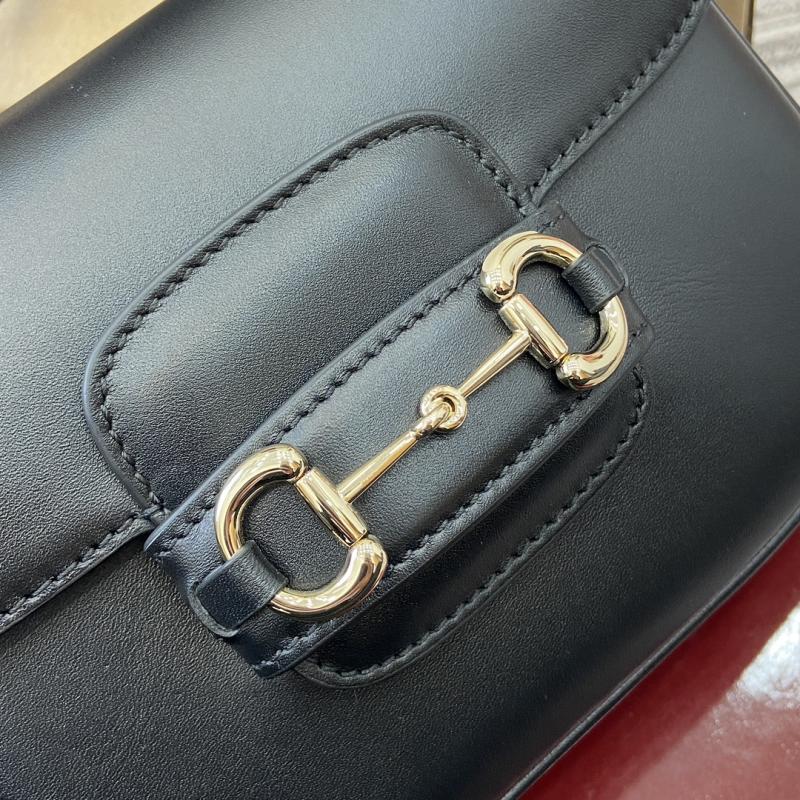 Gucci Horsebit 1955 Mini Shoulder Bag Black 815205