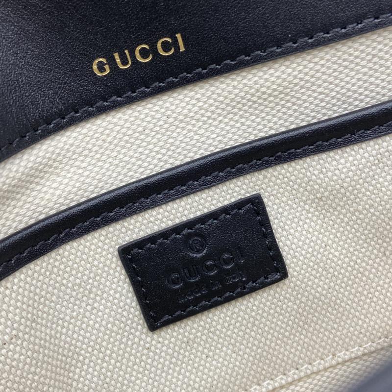 Gucci Horsebit 1955 Mini Shoulder Bag Black 815205