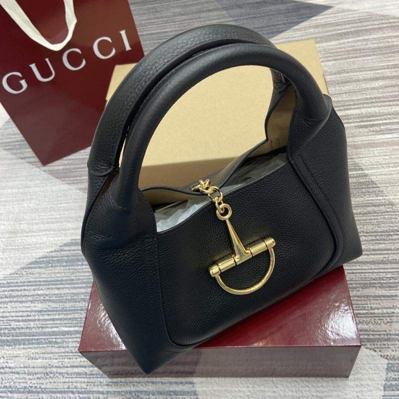 Gucci Softbit medium top handle bag Black 837467