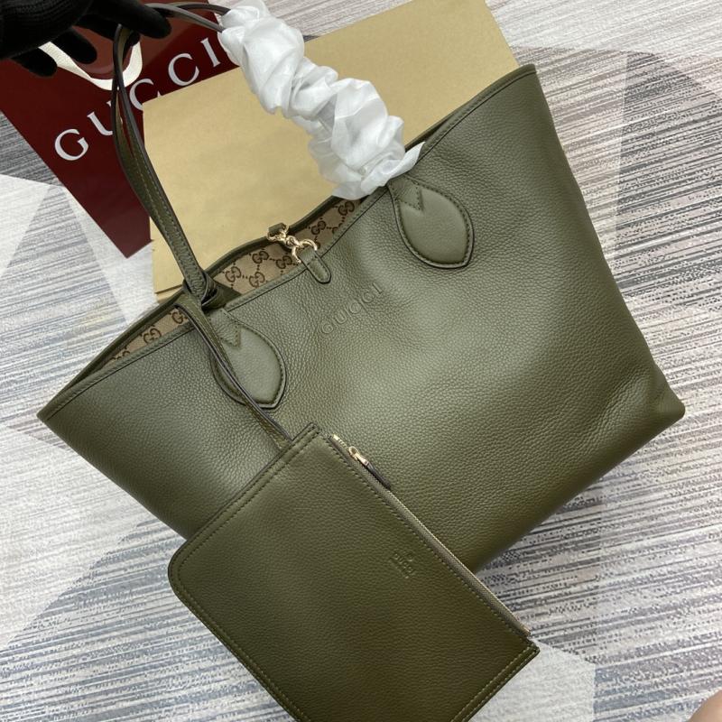 Gucci Totissima large reversible tote bag Green 839112