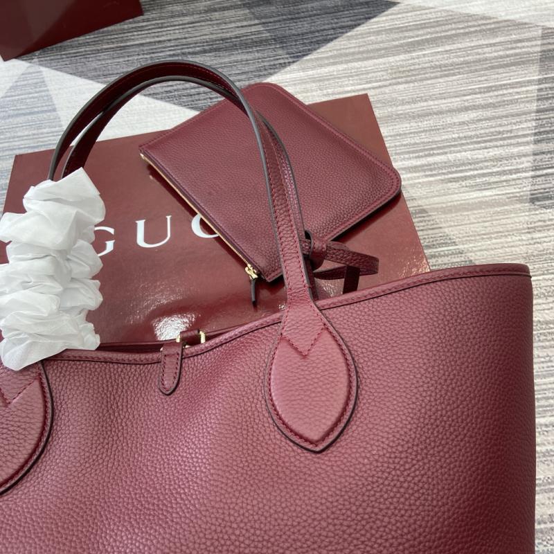 Gucci Totissima large reversible tote bag Red 839112
